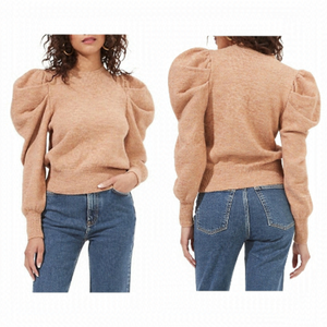Astr Nicola puff sleeve sweater M